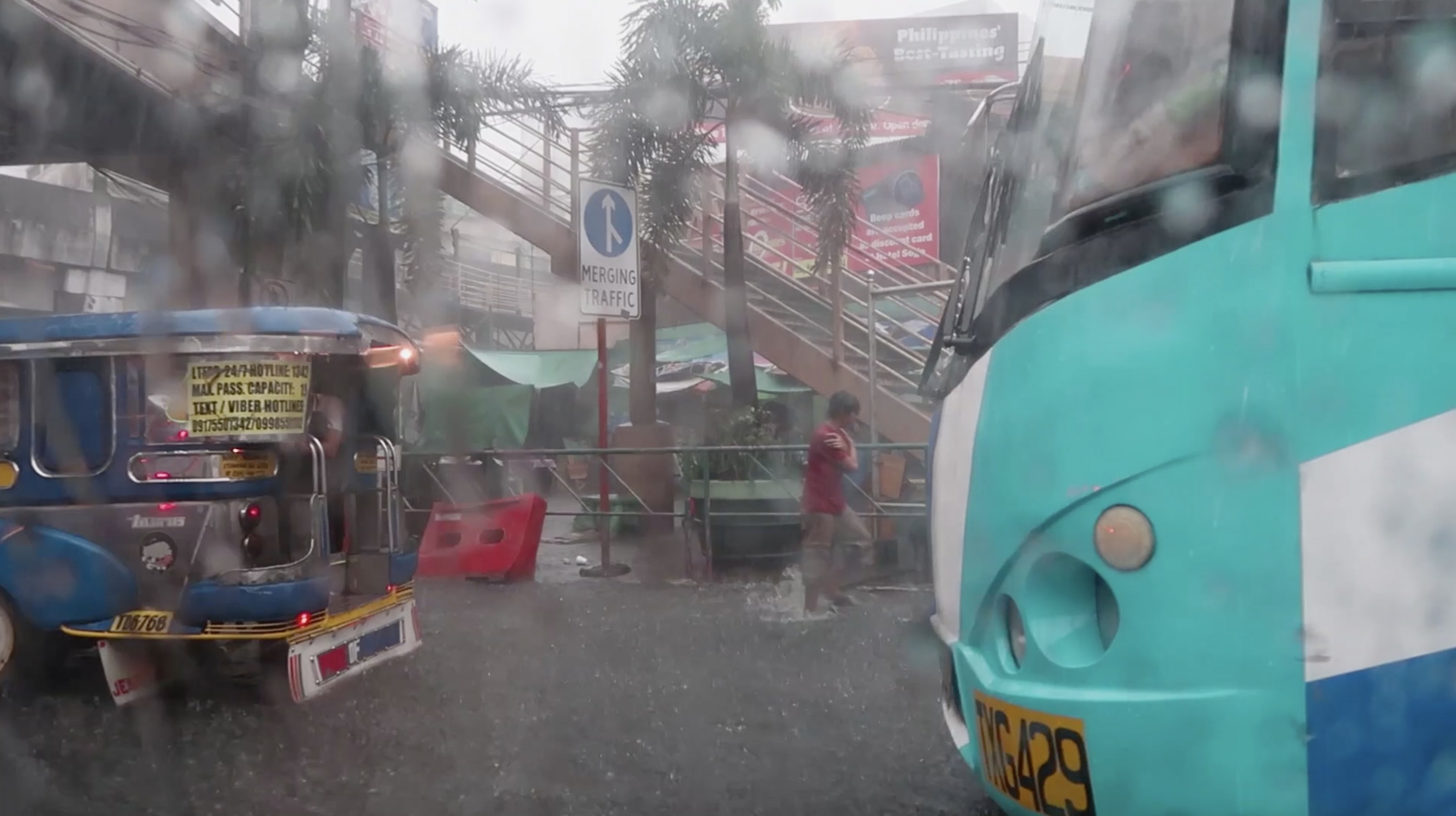 rain and flood in metro manila